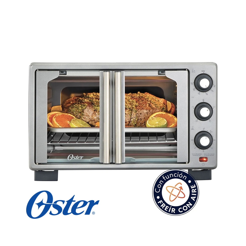 Horno Oster Con Freidora de Aire 25 Litros Puertas Francesas TSSTTV25
