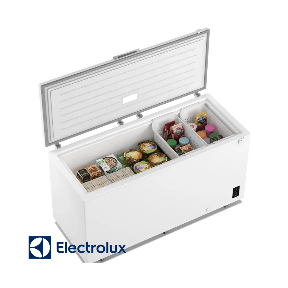 Congelador Horizontal Electrolux Dual 496 Litros Puerta Metálica EFH50S3Q5AW