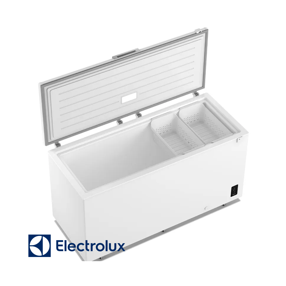 Congelador Horizontal Electrolux Dual 496 Litros Puerta Metálica EFH50S3Q5AW