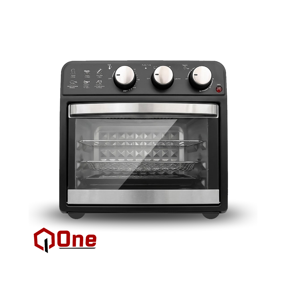 Horno Freidora de Aire QONE 20 Litros 1440 Watts AF20M-3