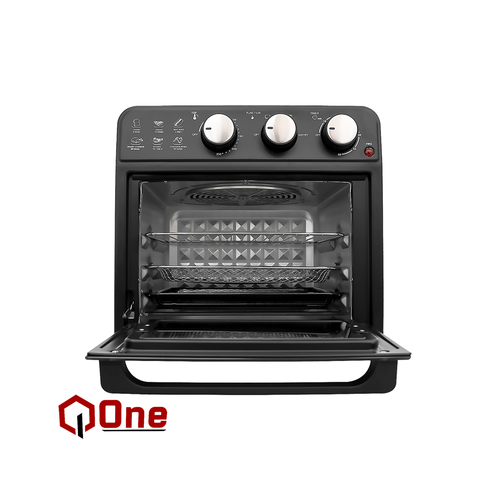 Horno Freidora de Aire QONE 20 Litros 1440 Watts AF20M-3