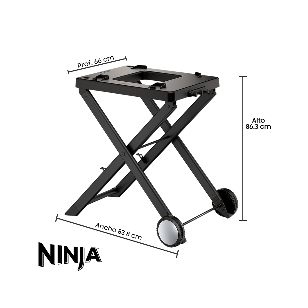 Parrilla Ahumadora Ninja Woodfire 7 en 1 Para Exteriores OG751