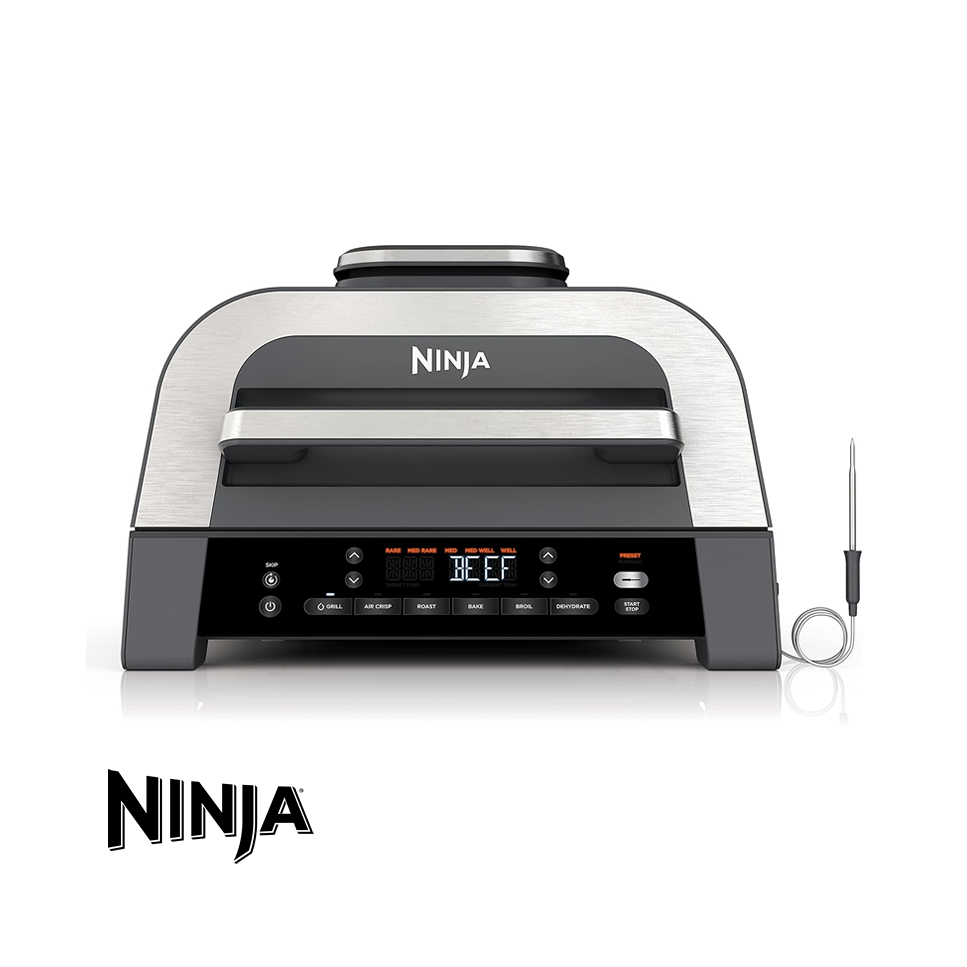 Parrilla Eléctrica Ninja Foodi Smart XL 6 en 1 Para Interiores DG551