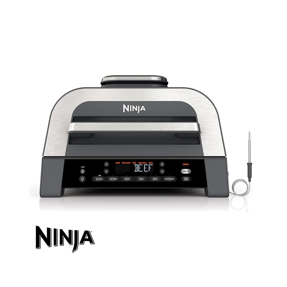 Parrilla Eléctrica Ninja Foodi Smart XL 6 en 1 Para Interiores DG551