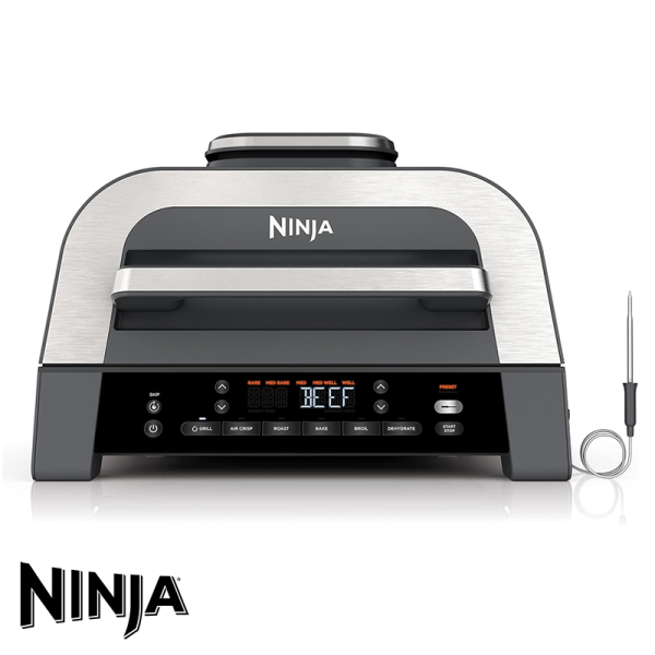 Parrilla Eléctrica Ninja Foodi Smart XL 6 en 1 Para Interiores DG551