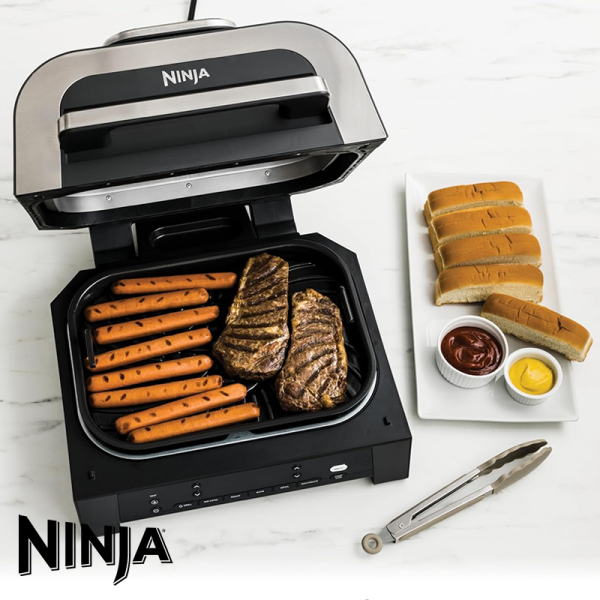 Parrilla Eléctrica Ninja Foodi Smart XL 6 en 1 Para Interiores DG551