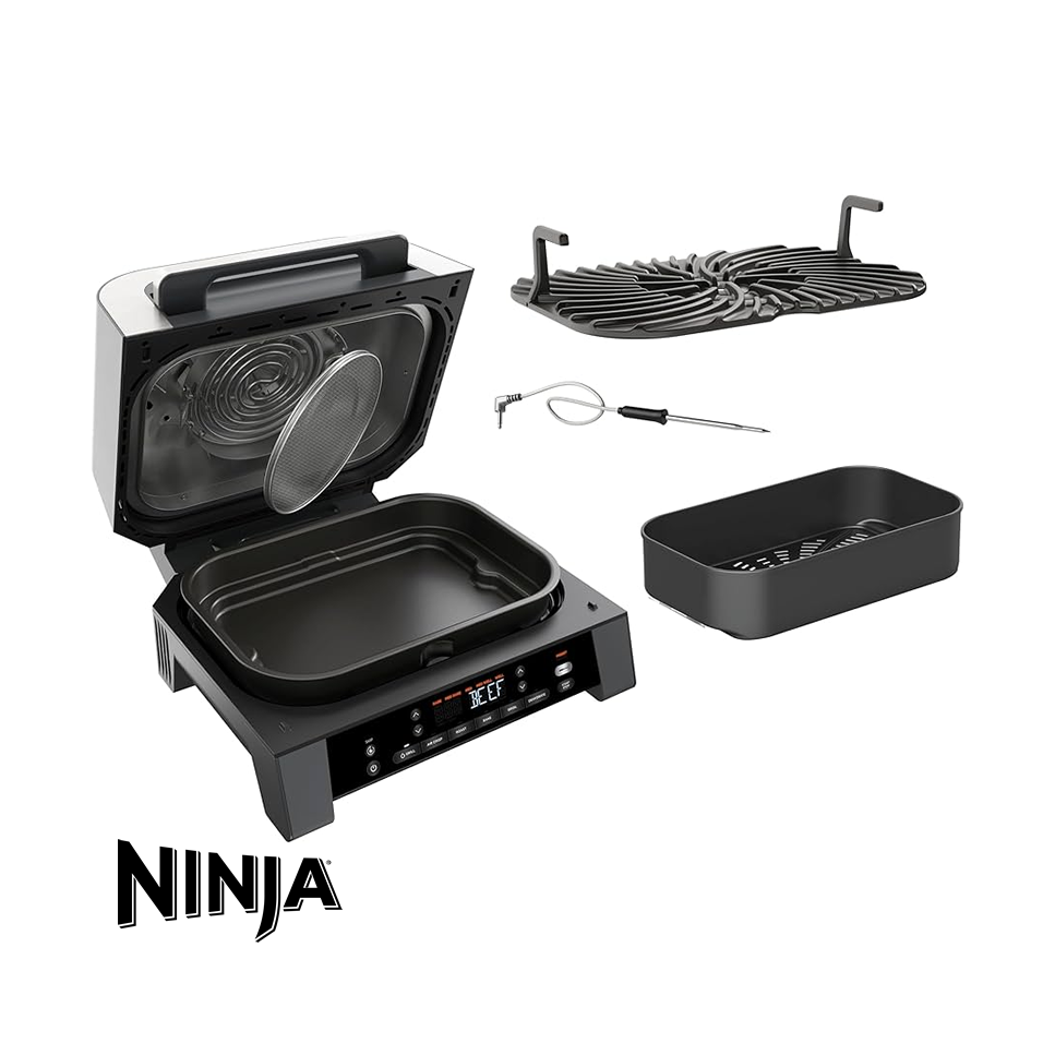 Parrilla Eléctrica Ninja Foodi Smart XL 6 en 1 Para Interiores DG551