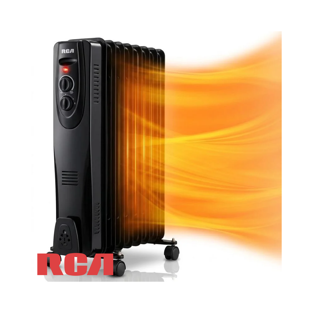 Calefactor de Aceite RCA Color Negro YL-B15-11B