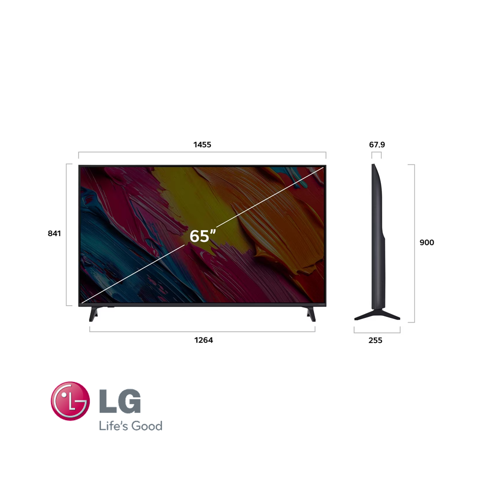 Televisor LG QNED 65″ Pulgadas – ThinQ™ AI – Ultra HD 4K 65QNED70