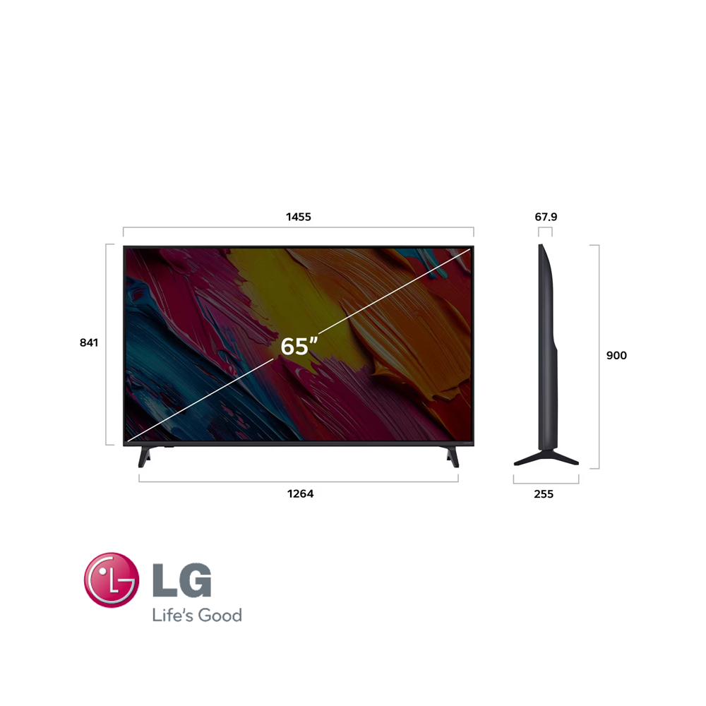 Televisor LG QNED 65″ Pulgadas – ThinQ™ AI – Ultra HD 4K 65QNED70