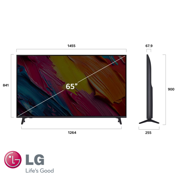Televisor LG QNED 65″ Pulgadas – ThinQ™ AI – Ultra HD 4K 65QNED70