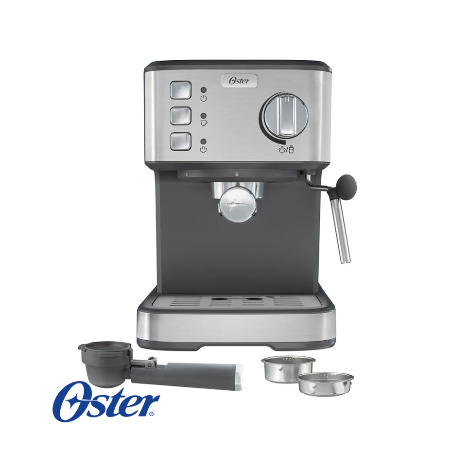 Cafetera Oster Compacta - Espresso, Latte y Capuchino BVSTEM5502