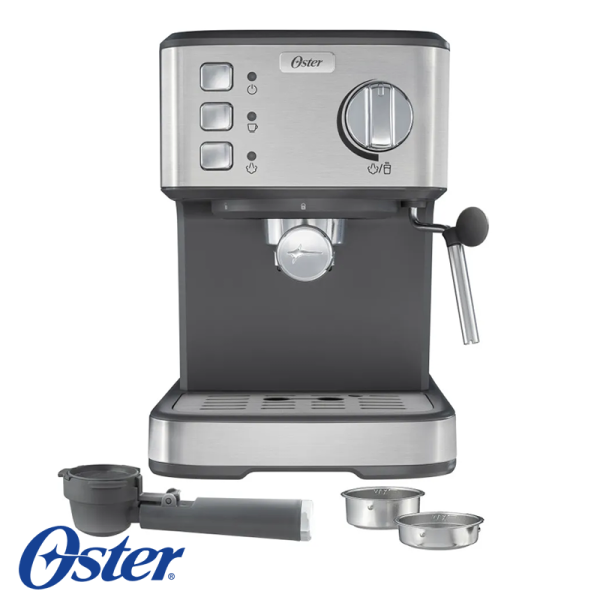 Cafetera Oster Compacta - Espresso, Latte y Capuchino BVSTEM5502