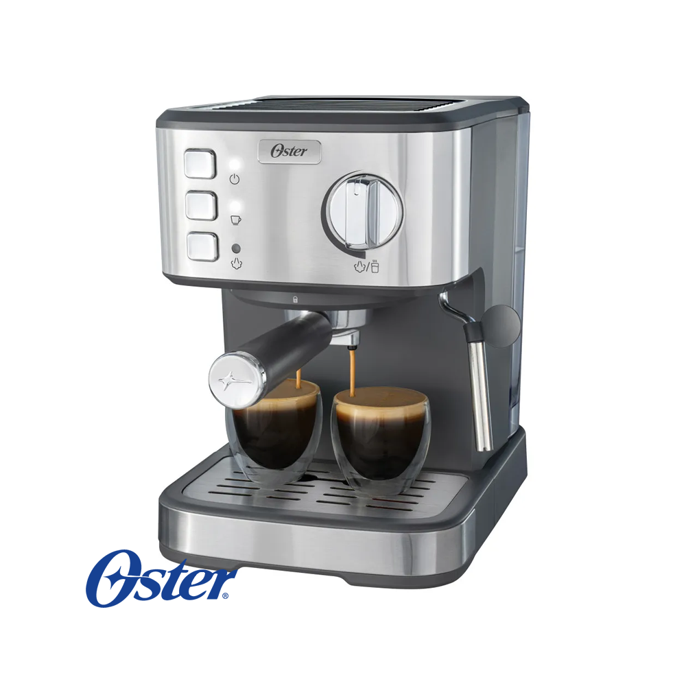 Cafetera Oster Compacta - Espresso, Latte y Capuchino BVSTEM5502
