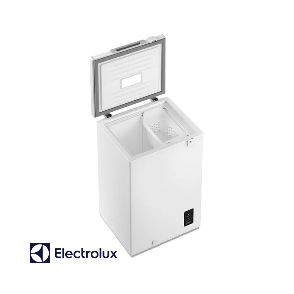 Congelador Horizontal Electrolux Dual 95 Litros Puerta Metálica EFH10S3Q5AW