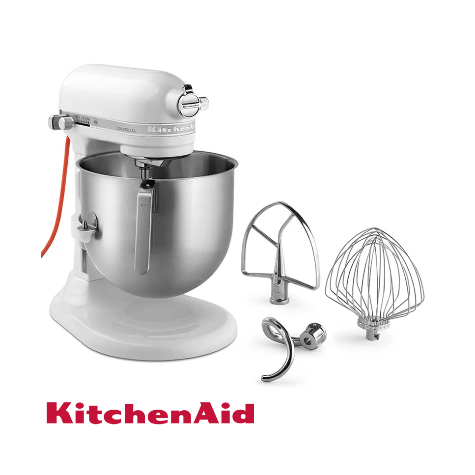 Batidora KitchenAid de Pedestal ‎Comercial de 1.3 HP KSM8990WH