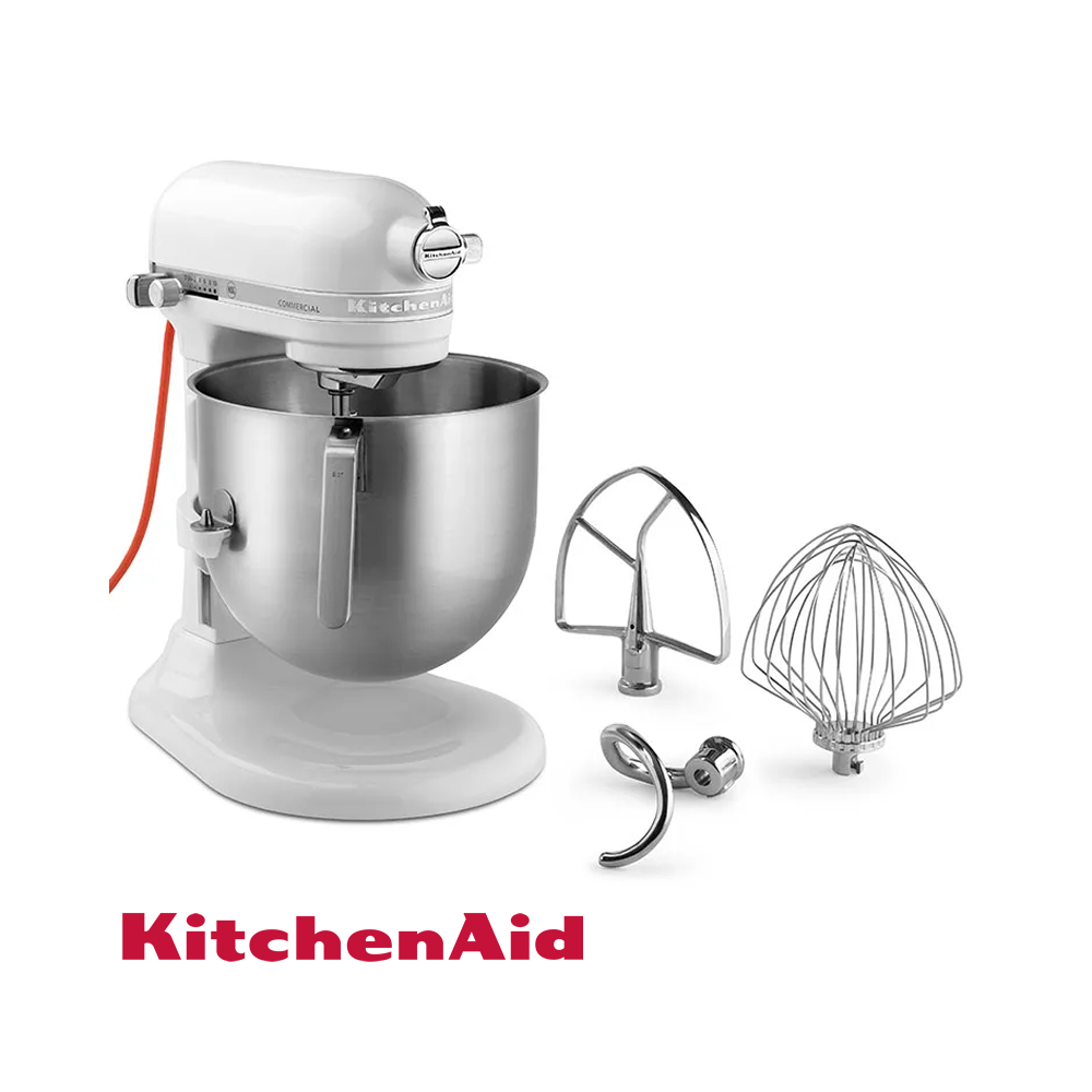 Batidora KitchenAid de Pedestal ‎Comercial de 1.3 HP KSM8990WH