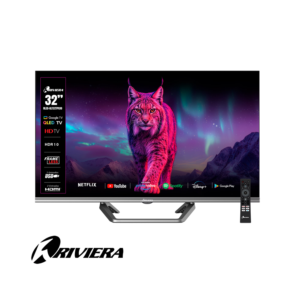 Televisor Riviera QLED 32″ Pulgadas Google Tv 32TPQ10