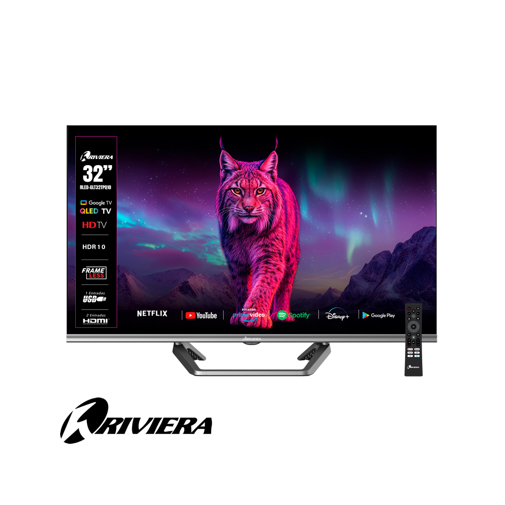 Televisor Riviera QLED 32″ Pulgadas Google Tv 32TPQ10