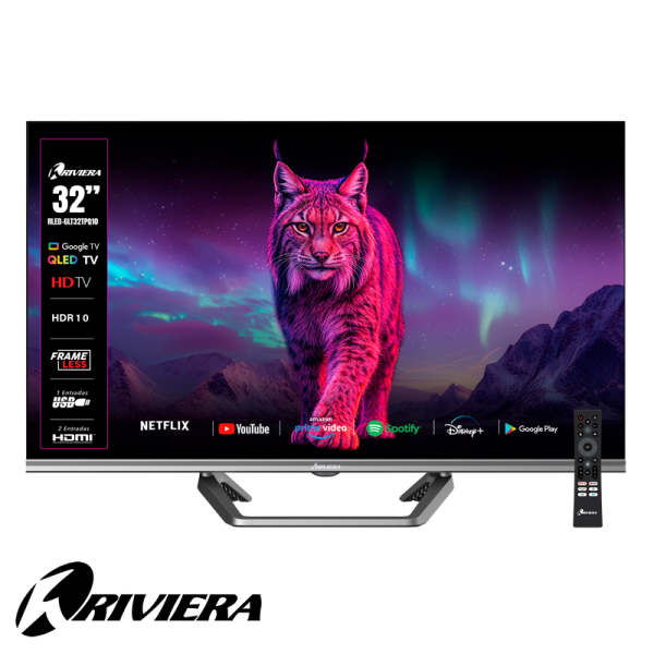 Televisor Riviera QLED 32″ Pulgadas Google Tv 32TPQ10