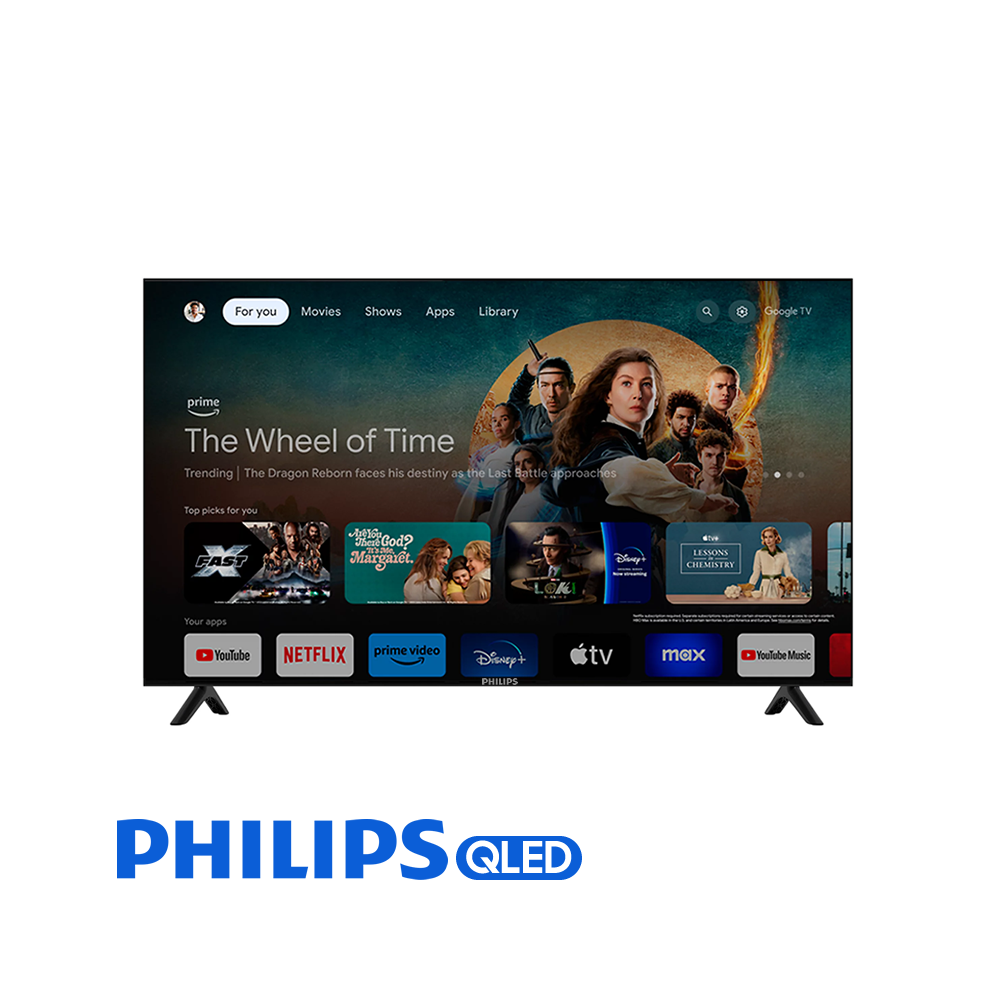 Televisor Philips QLED 55″ Pulgadas Ultra HD 4K GoogleTV 55QGFUF