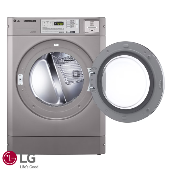 Lavadora + Secadora Eléctrica LG Titan COMERCIAL 15 Kgs – 34 Lbs