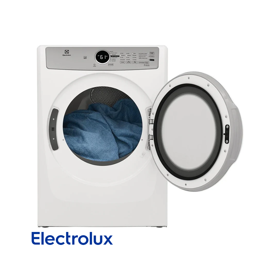 Combo Lavadora + Secadora Electrica Electrolux 22kgs Carga Frontal Blanca