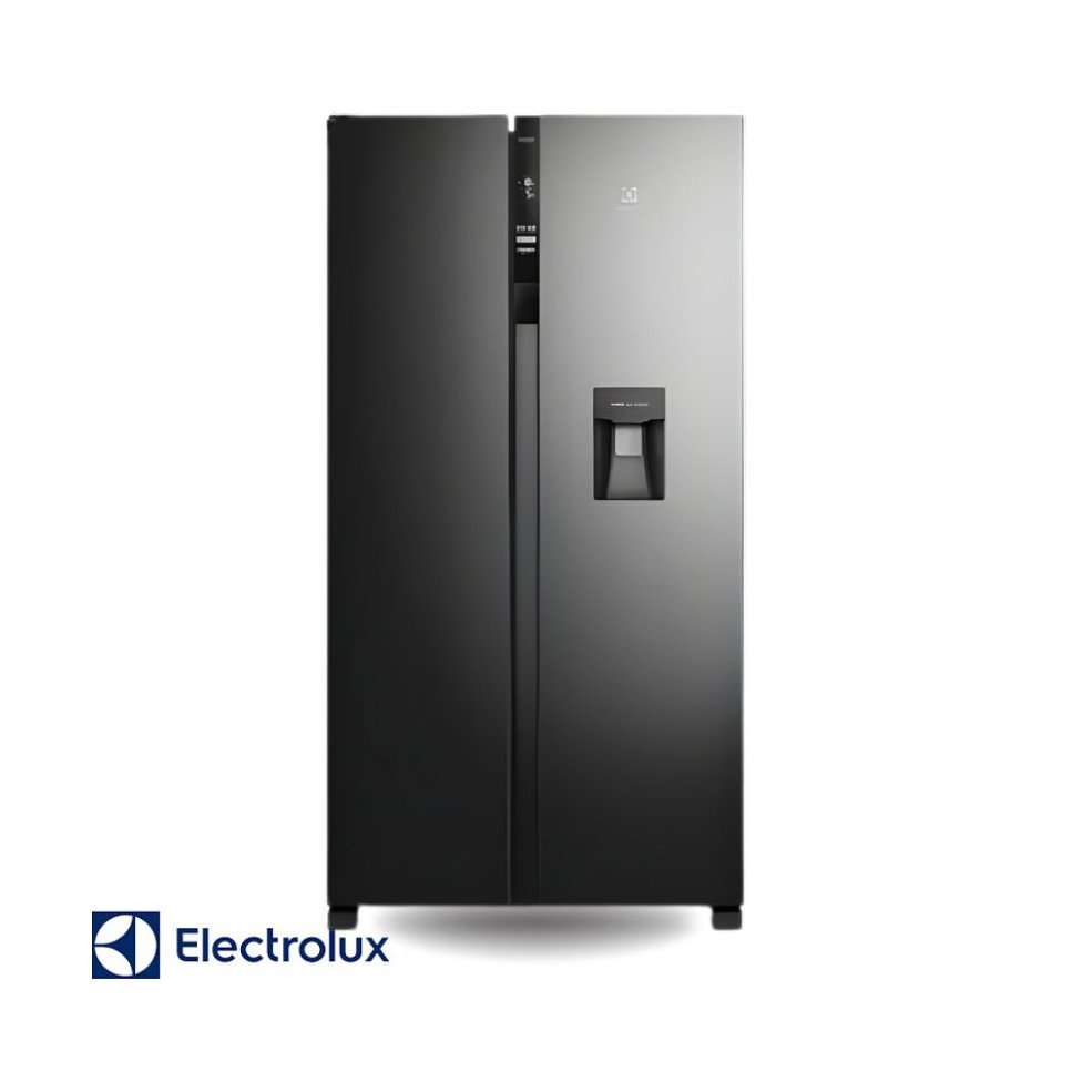 Refrigeradora Electrolux Side By Side 529 Lt Con Dispensador Black ERSA53K6HVB
