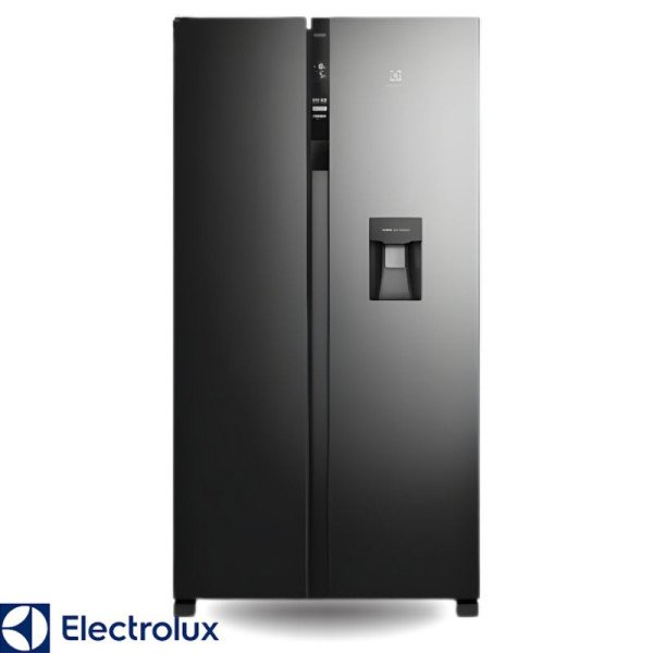 Refrigeradora Electrolux Side By Side 529 Lt Con Dispensador Black ERSA53K6HVB