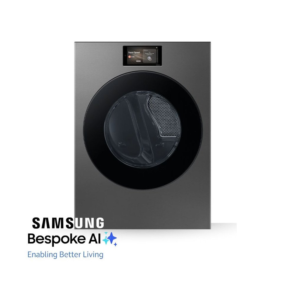 Lavadora Samsung Bespoke 26kg  Inox WF90F26ADSAP