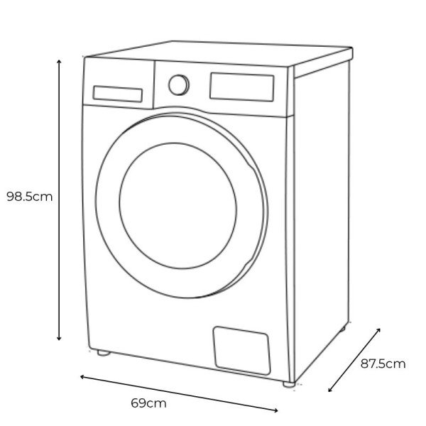 Secadora Samsung Bespoke Electrica 24kg Acero Negro DV90F24UESAP