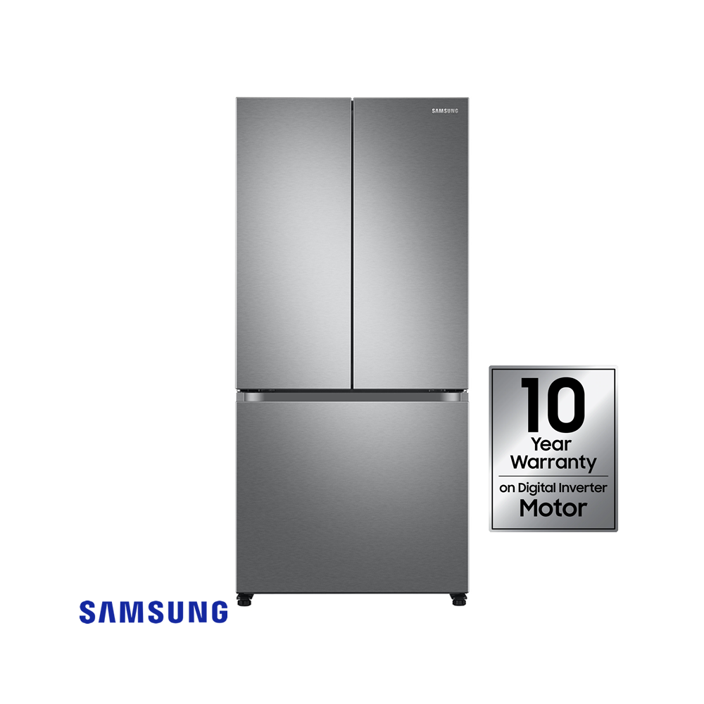 Refrigeradora Samsung French Door 496 Litros Twin Cooling Plus™ Inverter RF18A5104SR
