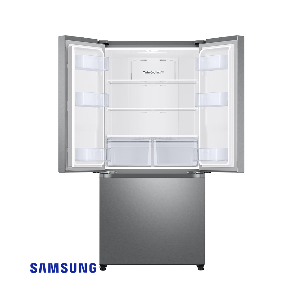 Refrigeradora Samsung French Door 496 Litros Twin Cooling Plus™ Inverter RF18A5104SR