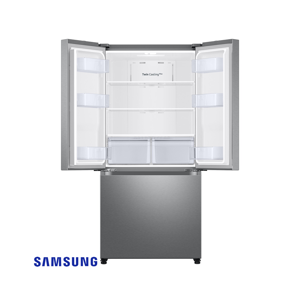Refrigeradora Samsung French Door 496 Litros Twin Cooling Plus™ Inverter RF18A5104SR