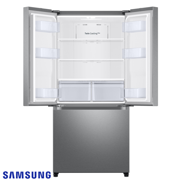 Refrigeradora Samsung French Door 496 Litros Twin Cooling Plus™ Inverter RF18A5104SR