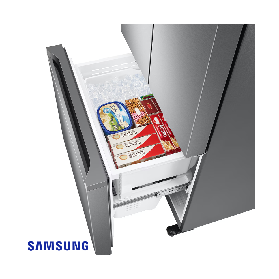 Refrigeradora Samsung French Door 496 Litros Twin Cooling Plus™ Inverter RF18A5104SR
