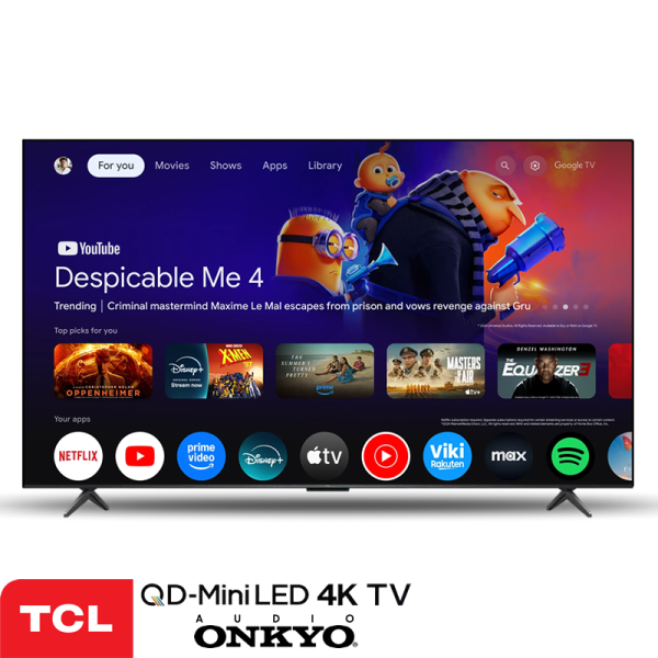 Televisor TCL Premium QD-Mini LED 65″ Pulgadas GoogleTV Ultra HD 4K 65C6K