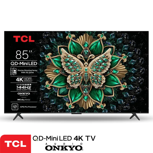 Televisor TCL Premium QD-Mini LED 85″ Pulgadas GoogleTV Ultra HD 4K 85C6K