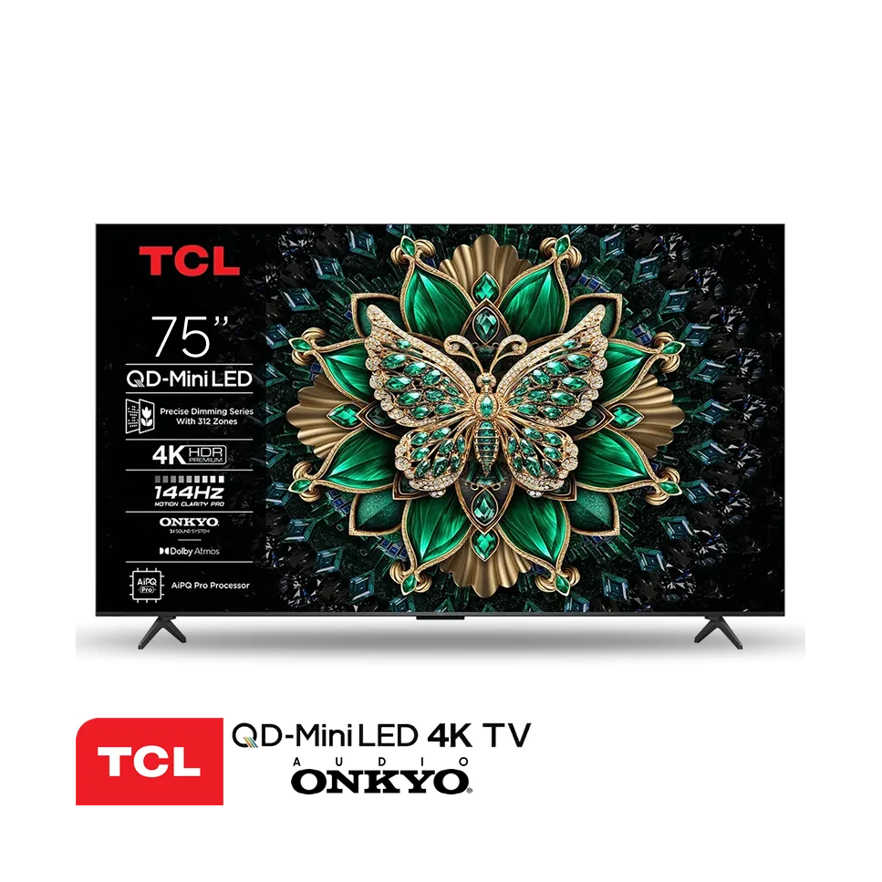 Televisor TCL Premium QD-Mini LED 75″ Pulgadas GoogleTV Ultra HD 4K 75C6K