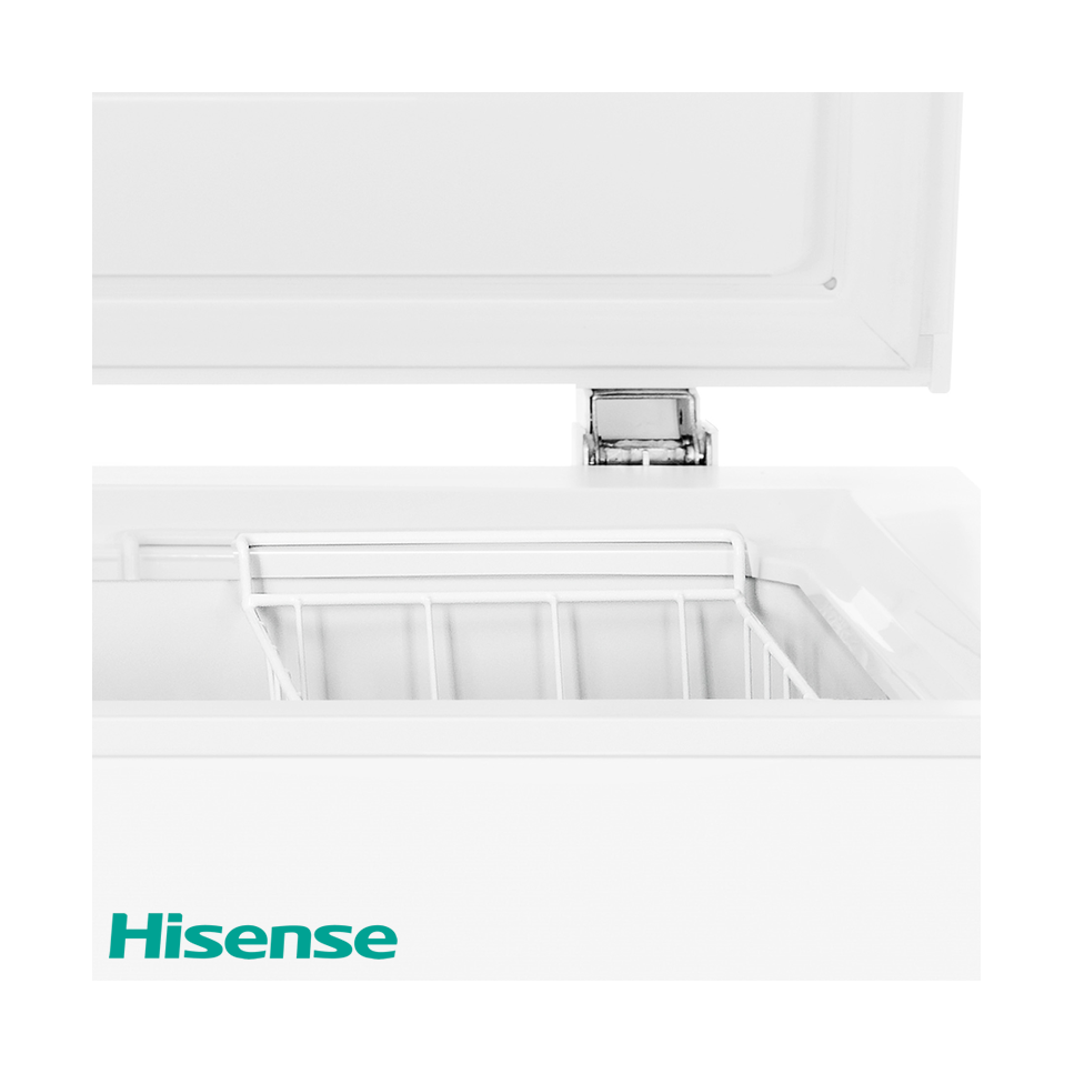 Congelador Horizontal Hisense 198 Litros Puerta Metálica FC071W