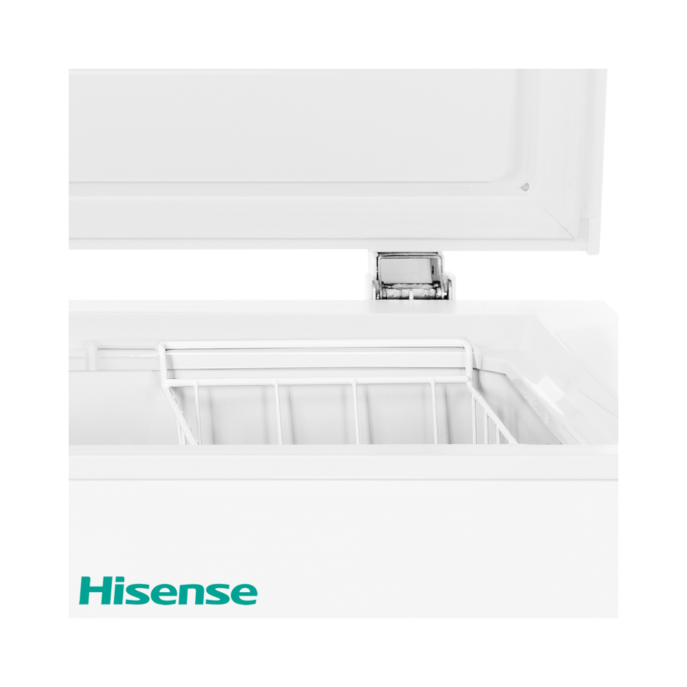 Congelador Horizontal Hisense 198 Litros Puerta Metálica FC071W