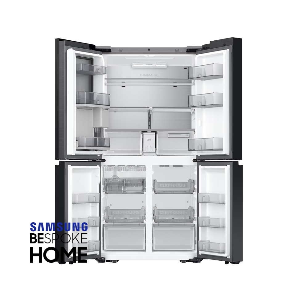 Refrigeradora Samsung Bespoke 810 Litros French Door Con Pantalla de 32" RF29DB9950