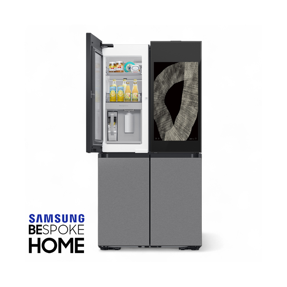 Refrigeradora Samsung Bespoke 810 Litros French Door Con Pantalla de 32" RF29DB9950