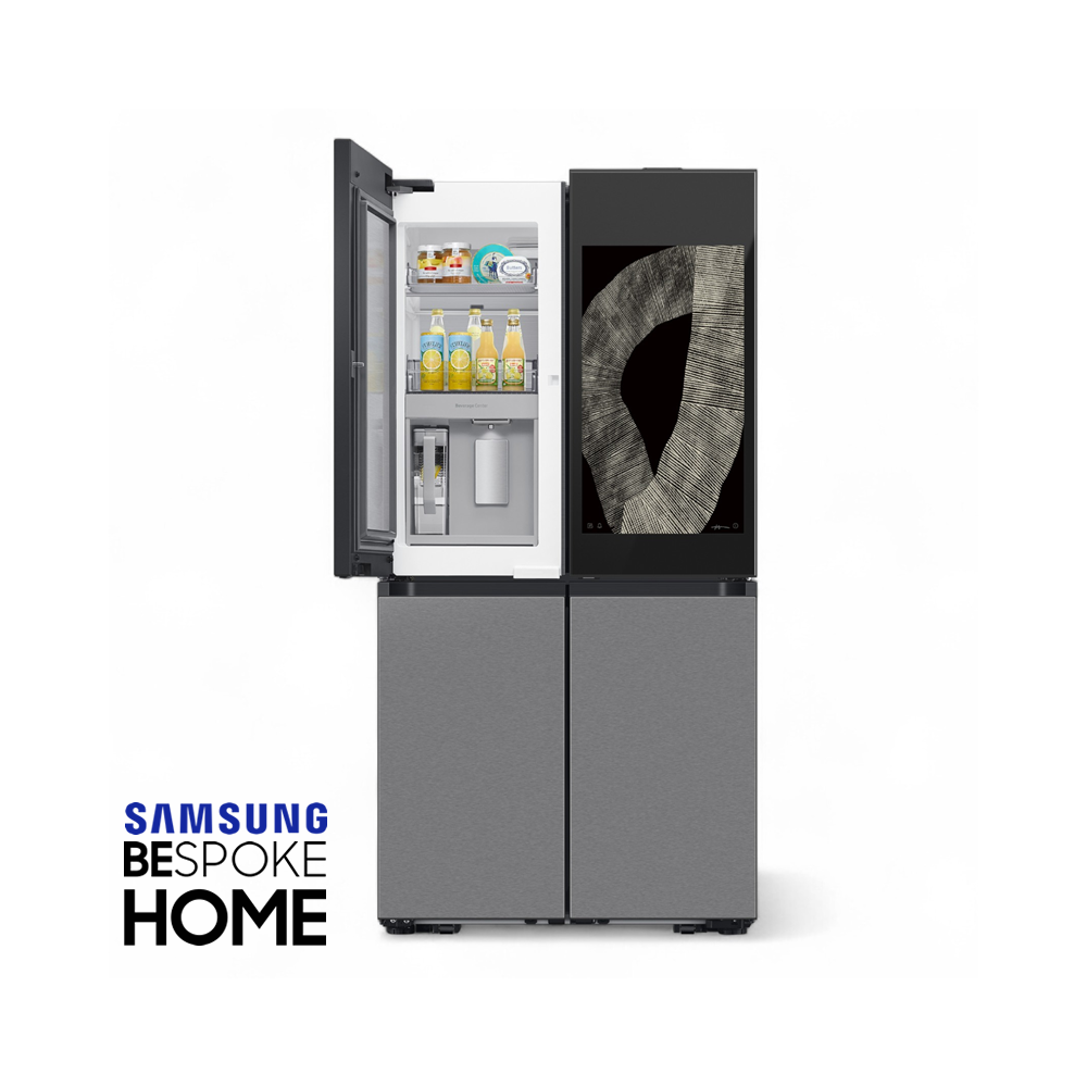 Refrigeradora Samsung Bespoke 810 Litros French Door Con Pantalla de 32" RF29DB9950