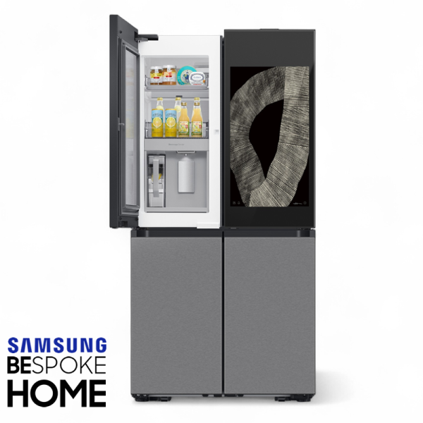 Refrigeradora Samsung Bespoke 810 Litros French Door Con Pantalla de 32" RF29DB9950