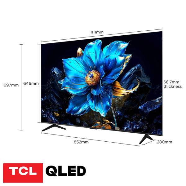Televisor TCL QLED 50″ Pulgadas Smart – Ultra HD 4K – Bluetooth 50P7K