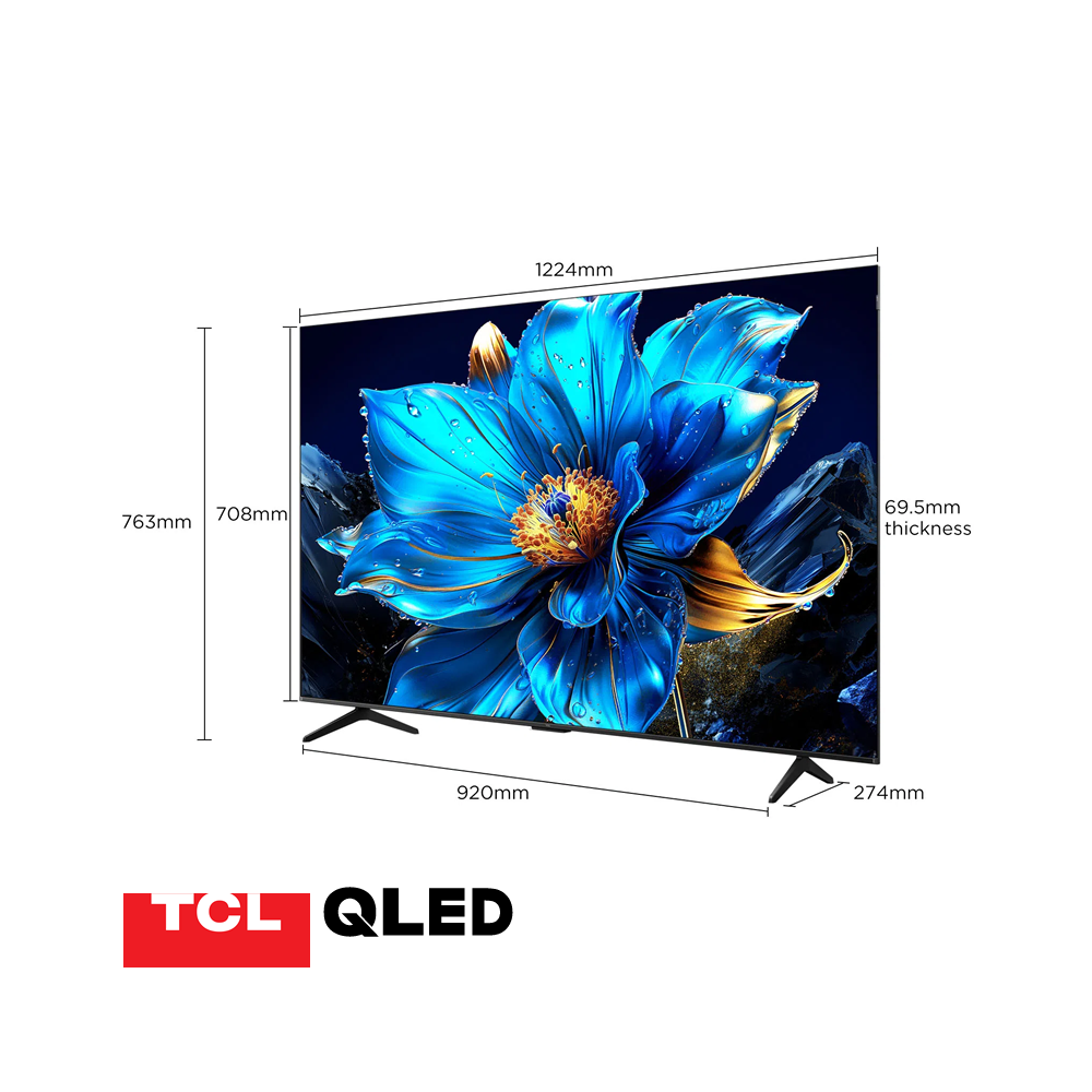 Televisor TCL QLED 55″ Pulgadas Smart – Ultra HD 4K – Bluetooth 55P7K